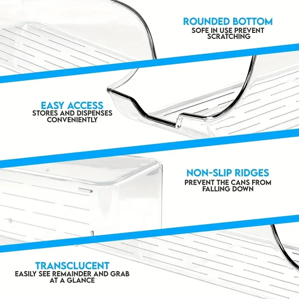 pidr-181802333 1/2 peças latas de armazenamento de cozinha, latas de refrigerante, latas de arm