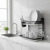 Escorredor de Louça de Parede em Aço Inox (opção com 2 ou 3 Andares)