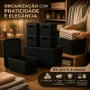 D_NQ_NP_2X_696076-MLB111859884633_052026-F-kit-6-caixas-organizadoras-cesto-tampa-multiuso-2l-6l-16l Kit 6 Caixas Organizadoras Cesto Tampa Multiuso 2l 6l 16l Preto Jutta